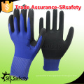 SRSAFETY gant de travail en latex gomme à glaçons en latex à mousse micro en nylon de 13 g, gants populaires en Chine